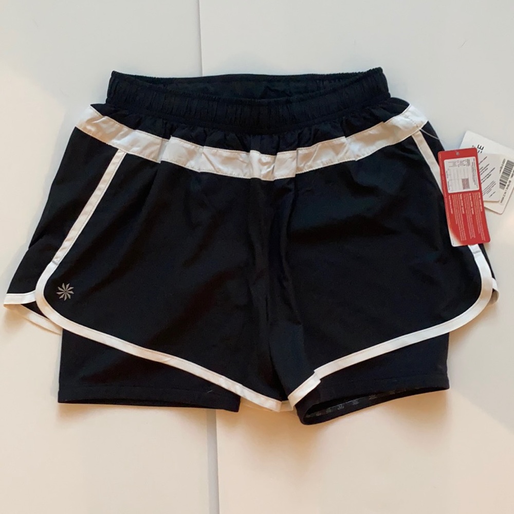 New Athleta shorts with liner